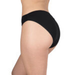 A.A UNDERWEAR Κυλοτάκι Tai Plus ψηλό 90% Cotton Μαύρο - Image 3