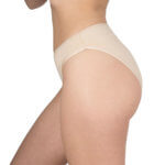 A.A UNDERWEAR Tai Ψηλό Κυλοτάκι Plus Cotton Μπέζ - Image 3