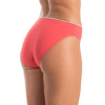 A.A UNDERWEAR Κυλοτάκι Tai 90% Cotton κοραλί με ασημί λάστιχο - Image 3