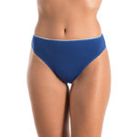 A.A UNDERWEAR Κυλοτάκι Tai 90% Cotton μπλε με ασημί λάστιχο