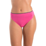 A.A UNDERWEAR Κυλοτάκι Tai 90% Cotton ροζ με μπλε λάστιχο