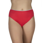 Α.A UNDERWEAR Κυλοτάκι Tai Plus 90% Cotton Κοραλί ασημί λάστιχο