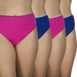 Α.A UNDERWEAR Κυλοτάκι Tai Plus 90% Cotton 4 τεμάχια Διάφορα χρώματα