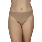 Α.A UNDERWEAR String Plus Ψηλό Tai Cotton - Modal Σκούρο μπεζ