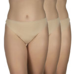 Α.A UNDERWEAR String Plus Ψηλό 3τμχ Tai Cotton Μπεζ