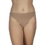 Α.A UNDERWEAR String ψηλό Tai Cotton - Modal Σκούρο μπεζ