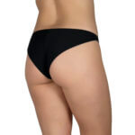 Κυλοτάκι Bikini χωρίς λάστιχο πίσω Cotton - Modal Μαύρο - Image 2