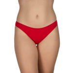 Κυλοτάκι Bikini χωρίς λάστιχο πίσω Cotton - Modal Κόκκινο