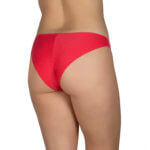 Κυλοτάκι Bikini χωρίς λάστιχο πίσω Cotton - Modal κοραλί - Image 2