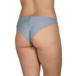 Κυλοτάκι Bikini χωρίς λάστιχο πίσω Cotton - Modal γκρι - Image 2
