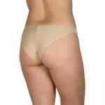 Κυλοτάκι Bikini χωρίς λάστιχο πίσω Cotton - Modal Μπεζ - Image 2