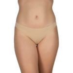 Κυλοτάκι Bikini χωρίς λάστιχο πίσω Cotton - Modal Μπεζ