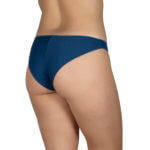 Κυλοτάκι Bikini χωρίς λάστιχο πίσω Cotton - Modal Μπλε - Image 2