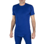 Α.A UNDERWEAR Thermal Ισοθερμικό Ανδρικό Κοντομάνικο Μπλε