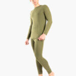 Α.A UNDERWEAR Thermal Ισοθερμικό Plus Ανδρικό Μακρυμάνικο Χακί - Image 4