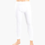 Α.A UNDERWEAR Thermal Ισοθερμικό Ανδρικό Κολάν Σκελέα Λευκό