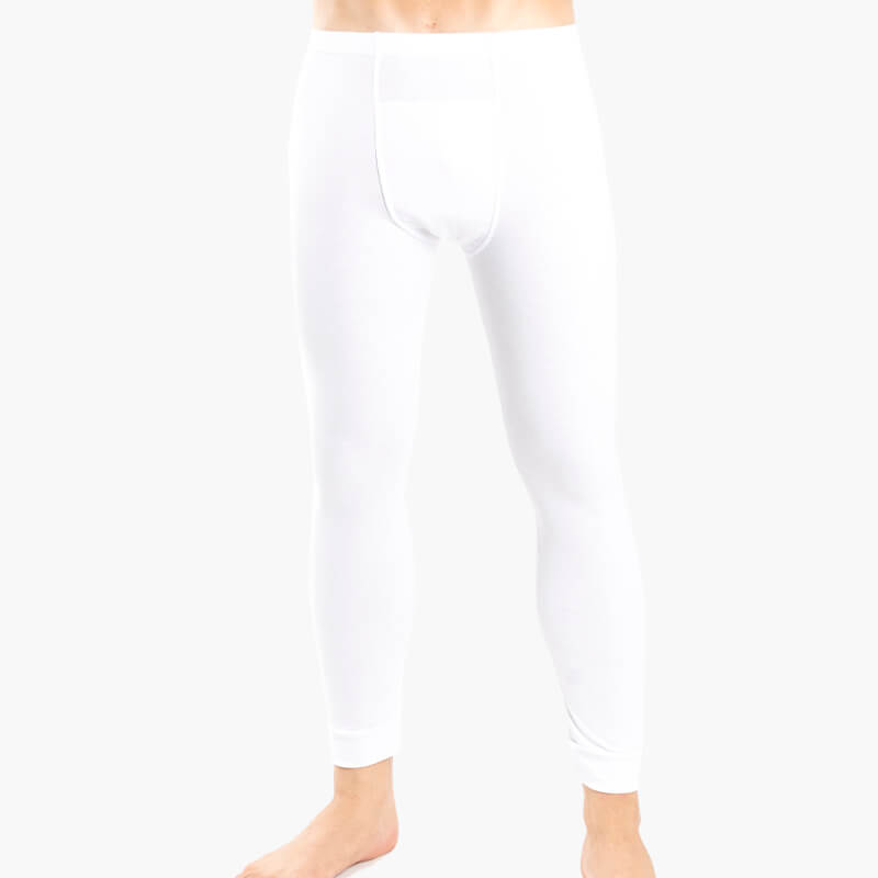 98-SKELEAS-WHITE-FRONT Α.A UNDERWEAR Thermal Ισοθερμικό Ανδρικό Κολάν Σκελέα Λευκό - Image 1