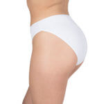 A.A UNDERWEAR Tai Ψηλό Κιλοτάκι Plus Cotton Λευκό - Image 3