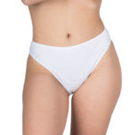 A.A UNDERWEAR Tai Ψηλό Κιλοτάκι Plus Cotton Λευκό