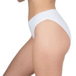 A.A UNDERWEAR Tai Ψηλό Κιλοτάκι Plus Cotton Λευκό - Image 2