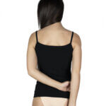 Α.A UNDERWEAR Φανελάκι γυναικείο Bamboo απαλό Μαύρο - Image 4