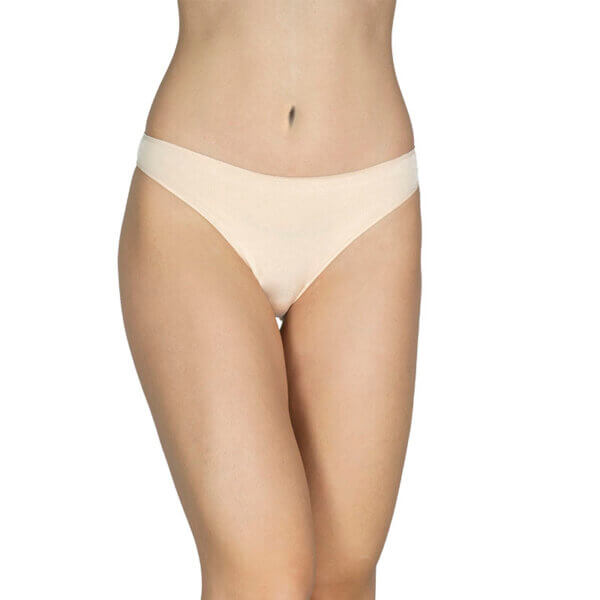 AA-UNDERWEAR Κυλοτάκι Bikini αόρατο Bamboo Μπεζ