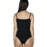 AA-UNDERWEAR Κορμάκι Λεπτή Τιράντα Cotton - Modal Μαύρο - Image 4