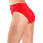 AA-UNDERWEAR Τai Plus με Απαλή Δαντέλα Cotton - Modal 2 τεμάχια Κόκκινο - Image 2