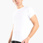 Α.A UNDERWEAR Ανδρική Φανέλα κλειστή λαιμουδιά Cotton Λευκό