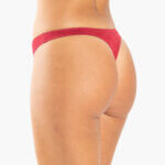 Α.A UNDERWEAR String 3 τεμάχια  Cotton - Modal Σκούρο Μπλε, Μπορντό & Γκρι - Image 2