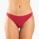 Α.A UNDERWEAR String Cotton - Modal Μπορντό