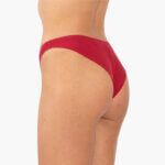 AA-UNDERWEAR Brazil χωρίς λάστιχο πίσω Cotton - Modal Μπορντό - Image 2