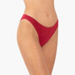 AA-UNDERWEAR Brazil χωρίς λάστιχο πίσω Cotton - Modal Μπορντό