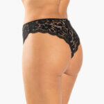 AA-UNDERWEAR Brazil δαντέλα 2 τεμάχια Μαύρο - Image 2