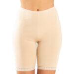 AA-UNDERWEAR Long κιλότα με πόδι Plus Cotton Μπεζ - Image 4