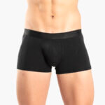 AA-UNDERWEAR Boxer Ανδρικό 2τμχ cotton-modal Μαύρο - Image 4