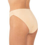A.A UNDERWEAR Κυλοτάκι Ψηλό Tai Χωρίς Λάστιχο στο Πίσω Μέρος Cotton - Modal Μπεζ - Image 2