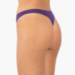 Α.A UNDERWEAR String Cotton - Modal Σκούρο Μοβ - Image 2