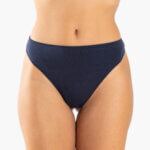 Α.A UNDERWEAR String Plus Ψηλό Tai Cotton - Modal Σκούρο Μπλε