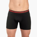 AA-UNDERWEAR Boxer Ανδρικό Μακρύ Πόδι cotton-modal Μαύρο