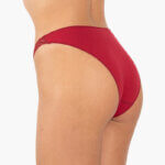 AA-UNDERWEAR Bikini Κυλοτάκι δαντέλα Cotton - Modal Μπορντώ - Image 2