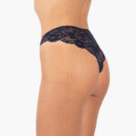 AA-UNDERWEAR Brazil Κυλοτάκι Δαντέλα Σκούρο Μπλε - Image 2