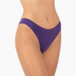 AA-UNDERWEAR Bikini Κυλοτάκι 3 τμχ  Cotton - Modal Μοβ, Μπλε Σκούρο, Γκρι - Image 7