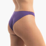 AA-UNDERWEAR Brazil χωρίς λάστιχο πίσω Cotton - Modal Μοβ Σκούρο - Image 2