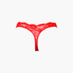AA-UNDERWEAR String Κυλοτάκι Δαντέλα Κόκκινο - Image 4