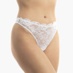 AA-UNDERWEAR String Κυλοτάκι Δαντέλα Λευκό - Image 3