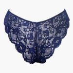 AA-UNDERWEAR Κυλοτάκι Lace Plus Brazil Σκούρο Μπλε - Image 5