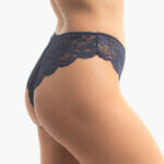 AA-UNDERWEAR Κυλοτάκι Lace Plus Brazil Σκούρο Μπλε - Image 2