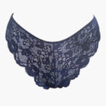AA-UNDERWEAR Κυλοτάκι Lace Plus Brazil Σκούρο Μπλε - Image 6