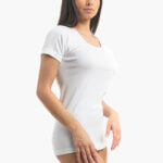 A.A UNDERWEAR Φανελάκι Plus Κοντομάνικο Cotton Λευκό - Image 3